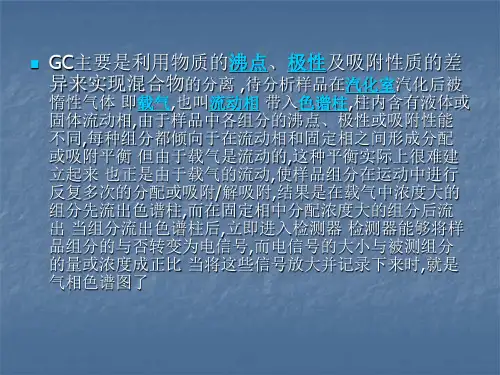 气相色谱气路系统