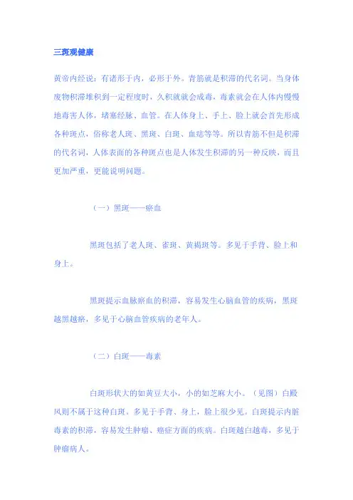 三斑观健康