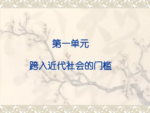 九年级历史复习课件