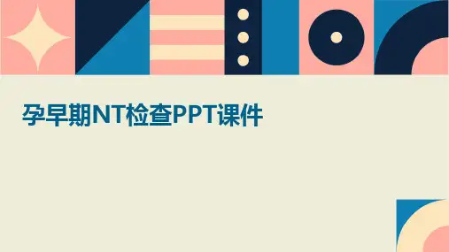 孕早期nt检查ppt课件