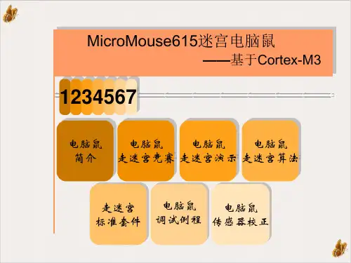 电脑鼠走迷宫竞赛ppt教材