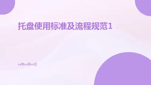 托盘使用标准及流程规范1