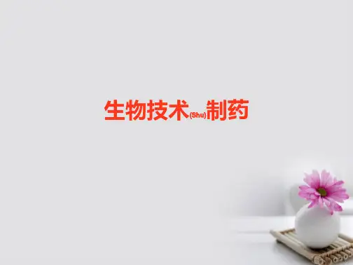 《生物技术制药》课件 (2)精品PPT