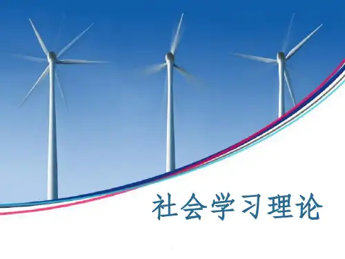 社会学习理论ppt课件