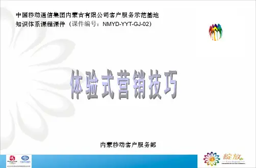 中国移动体验式营销技巧
