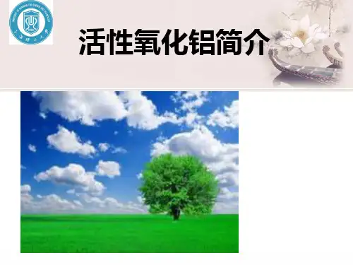 活性氧化铝的制备及改性分析解析