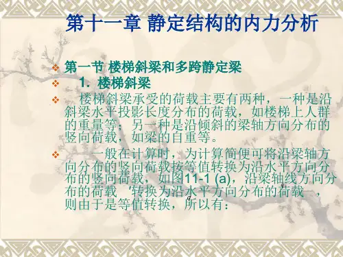 建筑力学之 静定结构的内力分析知识详解