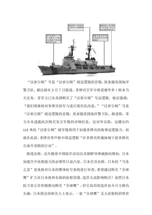 汉密尔顿巡逻舰