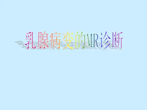 乳腺MRI诊断
