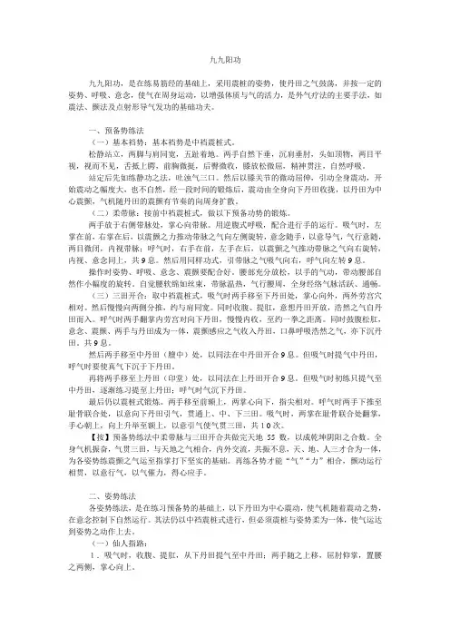 九九阳功