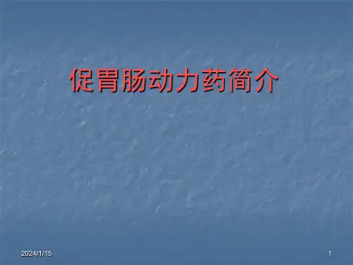 促胃动力药ppt课件