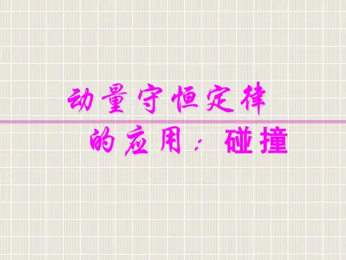 130320高二物理碰撞(课件)