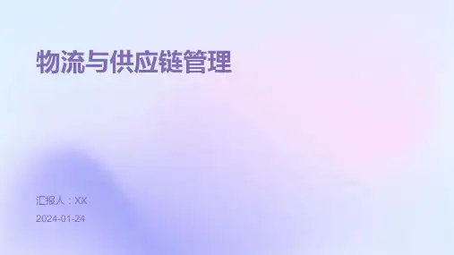 物流与供应链管理