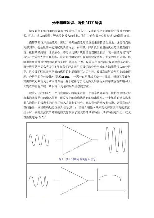 MTF解读