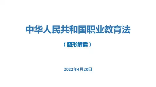 职业教育法解读
