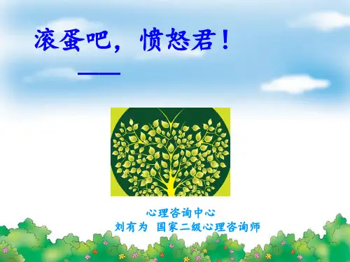 心理专题之大学生情绪管理 ppt课件