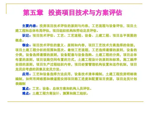 5项目技术与方案评估