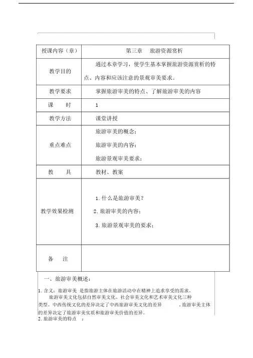 旅游审美赏析.doc.doc