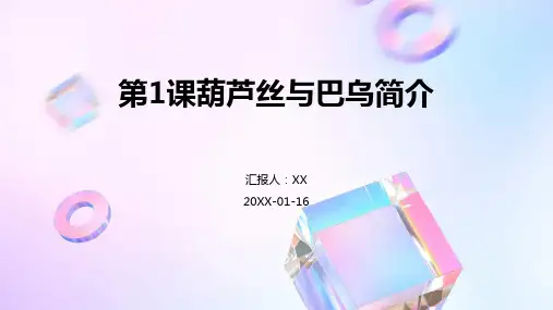第1课葫芦丝与巴乌简介