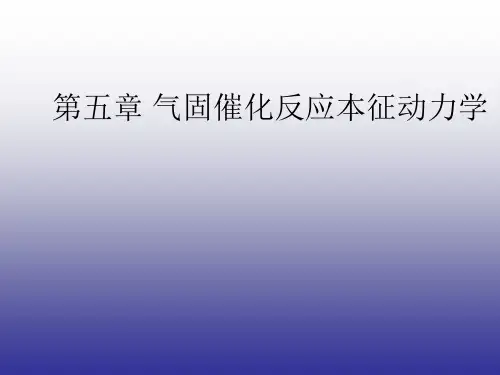 化学反应工程第五章气固催化反应本证动力学详解