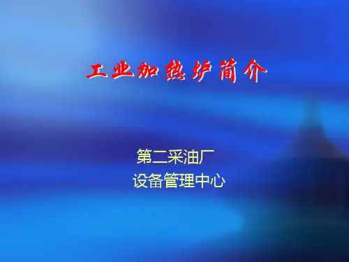 石油工业加热炉概况