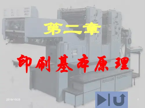 印刷原理及工艺 第二章 印刷基本原理[精]