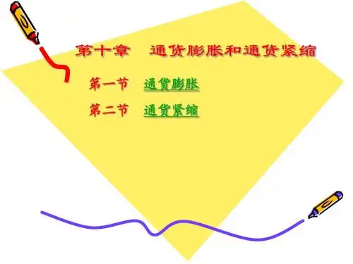 第十章 通货膨胀和通货紧缩
