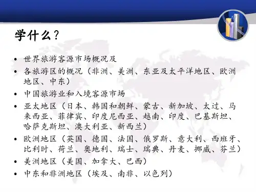 中国客源国概况
