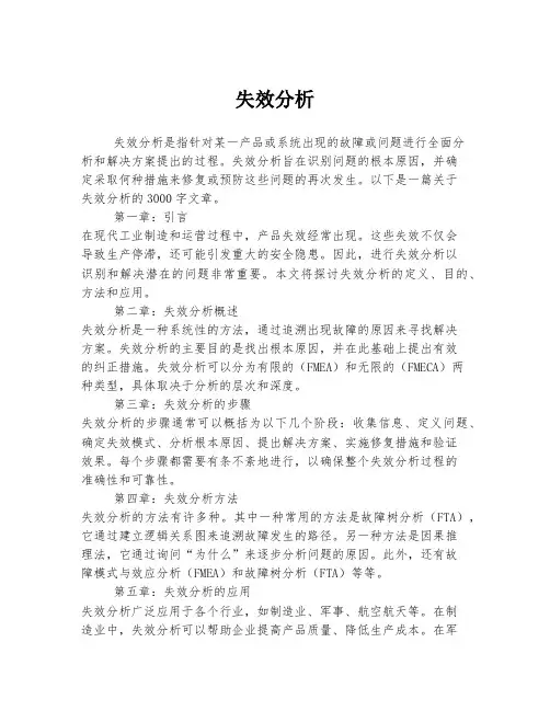 失效分析 