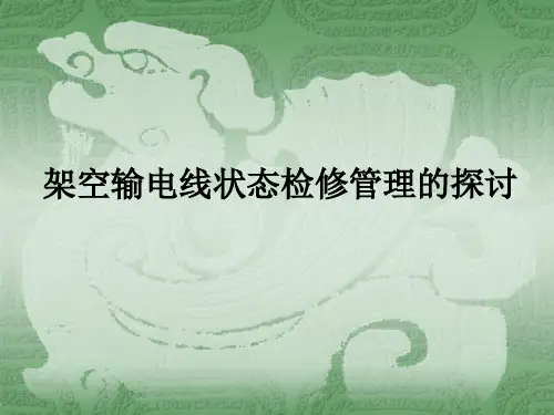 架空输电线状态检修管理的探讨