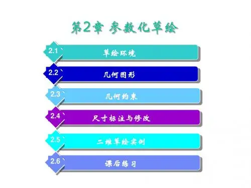 第2章参数化草绘(4)