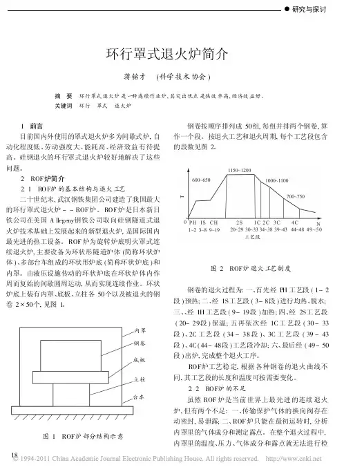 环行罩式退火炉简介