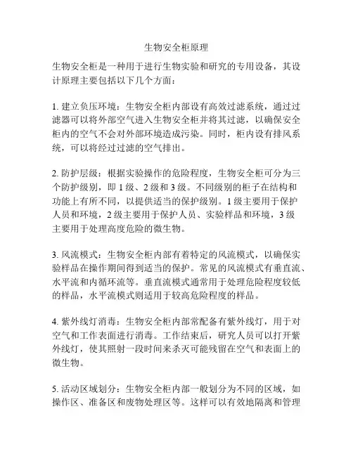 生物安全柜原理