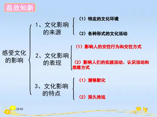 高中政治文化塑造人生课件新人教版必修PPT课件