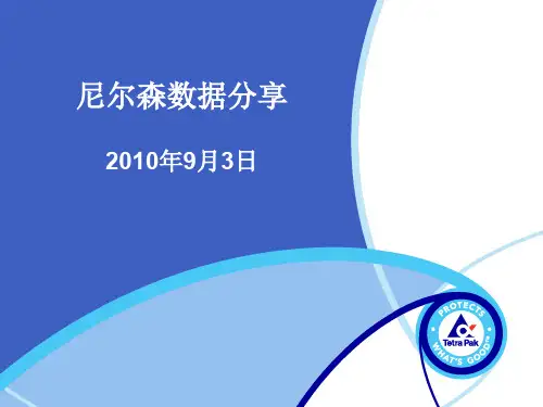 尼尔森-零售数据Nielsen资料文档