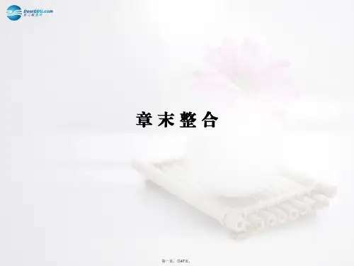高中物理 第三章 磁场章末整合课件 新人教版选修31
