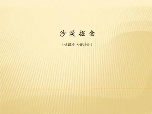 沙漠掘金(李胜书)