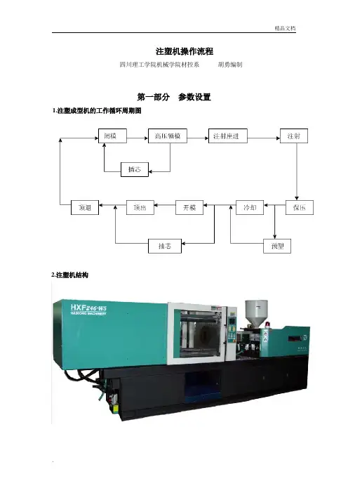 注塑机操作说明