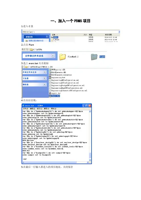 PDMS教程