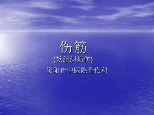 伤筋 PPT课件