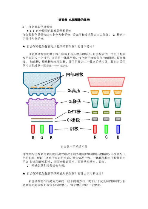 第5章 电视图像显示