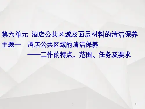 酒店公共区域清洁保养