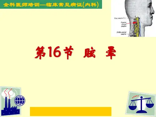第节眩晕PPT课件