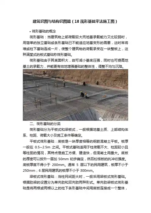 建筑识图与结构识图篇（18筏形基础平法施工图）