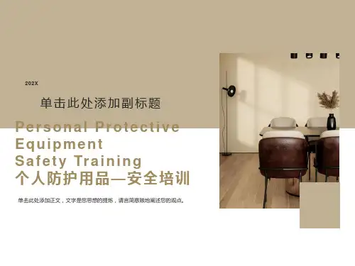 个人防护用品PPE培训资料