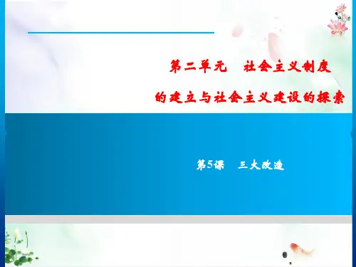 部编版《工业化的起步和人民代表大会制度的确立》优质ppt课件