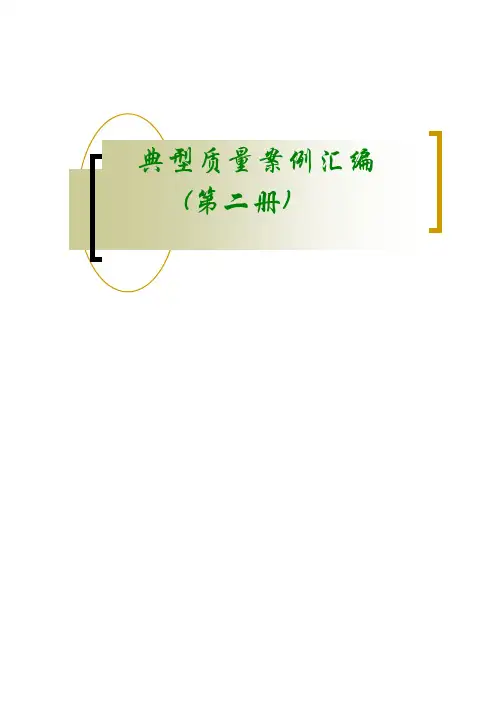 火电工程典型质量问题与事故案例汇编(第二册)