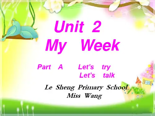 pep五年级英语上册Unit2 第二课时-优质课件.ppt