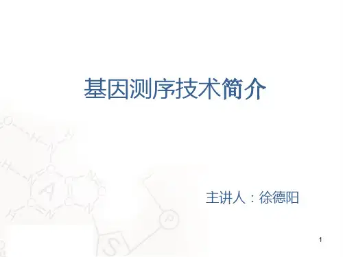 NGS简介ppt课件