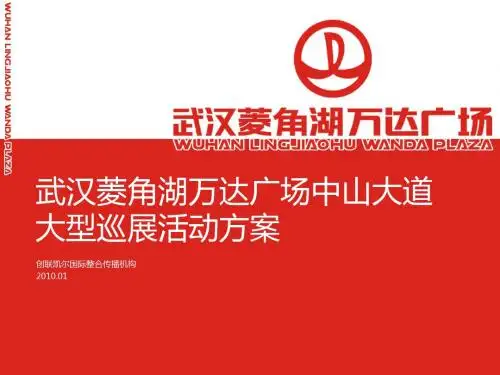 《武汉菱角湖万达广场中山大道大型巡